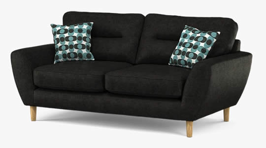 Advanced Product Options Sofa - Black (+$723.64)