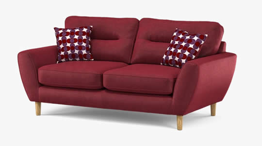 Advanced Product Options Sofa - Red (+$277.64)